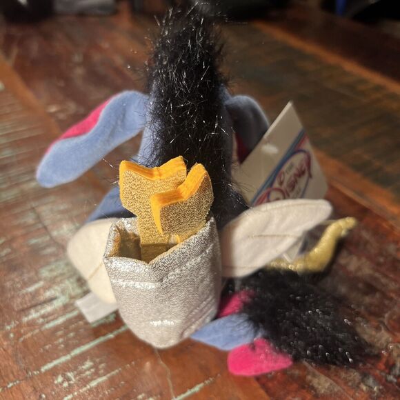 DISNEY "CUPID EEYORE" and "POOH WITH RED SWEATER" Bean Bag Plush New W/ Tags Vtg - Picture 9 of 11